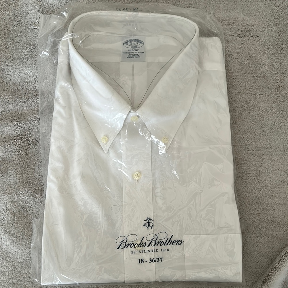 White Brooks Brothers Dress Shirt